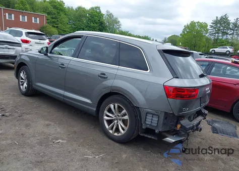 2017 Audi Q7 2.0T Premium from USA, damaged, VIN WA1LHAF77HD050327